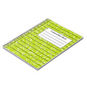 Carnet Composition verte (Côté gauche)