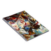 Carnet Composition VI de Kandinsky Peinture Abstraite (Côté Droit)