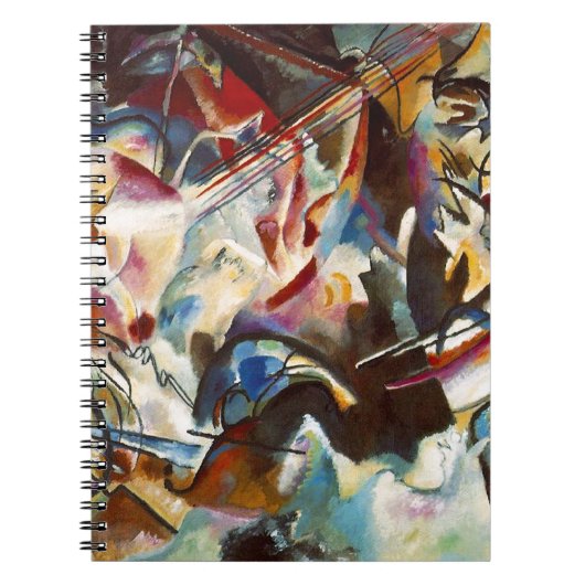 Carnet Composition VI de Kandinsky Peinture Abstraite (Devant)