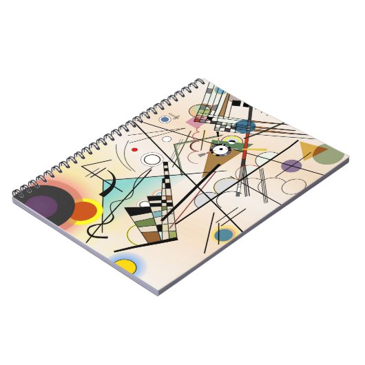 Carnet Composition VIII by Wassily Kandinsky (Côté gauche)