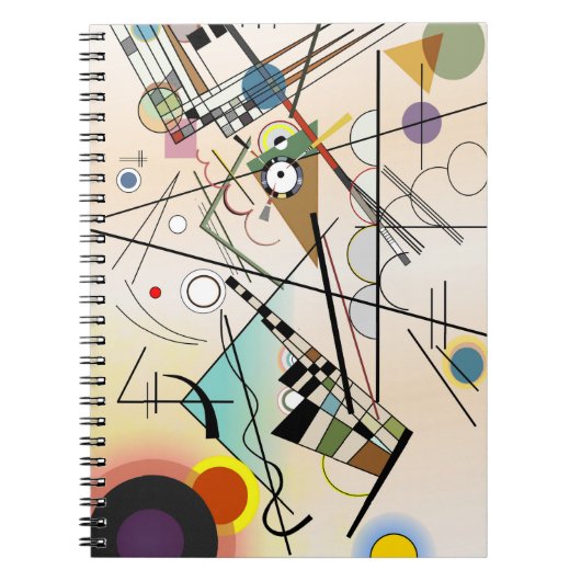 Carnet Composition VIII by Wassily Kandinsky (Devant)
