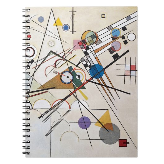 Carnet Composition VIII de Kandinsky, Art Abstrait (Devant)