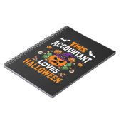 Carnet Comptable Aime Halloween Citrouille Comptable Desi (Côté gauche)