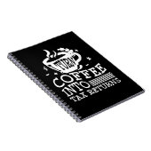 Carnet Comptable Café CPA Bookkeeper Humour Bookkeeper (Côté Droit)