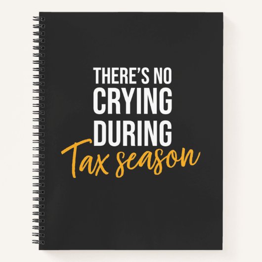 Carnet Comptable En Saison Fiscale (Devant)