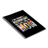 Carnet Comptable Mon Comptable Favori M'Appelle Maman (Côté Droit)
