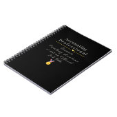 Carnet Comptable professionnel (Côté gauche)
