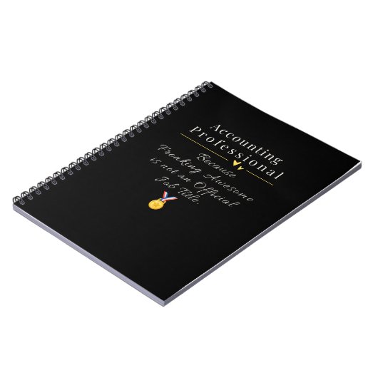 Carnet Comptable professionnel (Côté gauche)