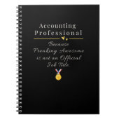 Carnet Comptable professionnel (Devant)