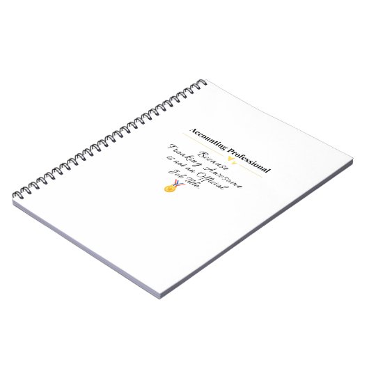 Carnet Comptable Professionnel (Côté gauche)