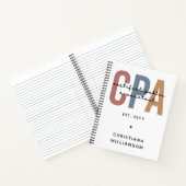 Carnet Comptable Public Certifié CPA Retro (Intérieur)