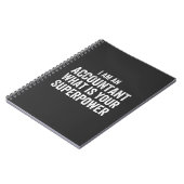 Carnet comptable Qu'est-ce que votre superpuissance (Côté gauche)