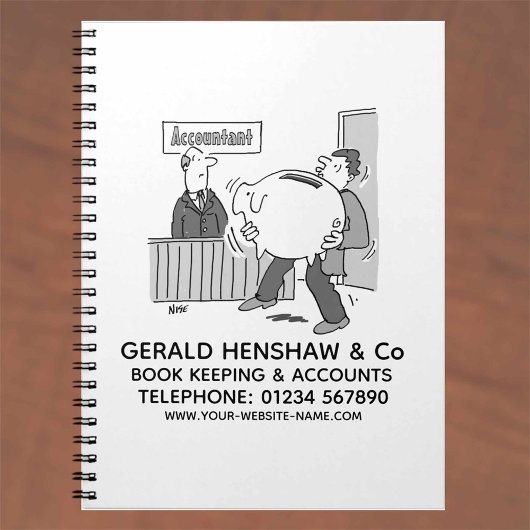 Carnet Comptable reçoit une grande tirelire