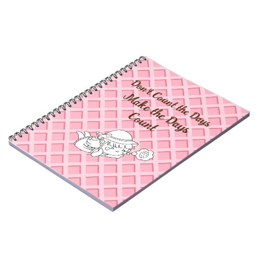 Carnet Compter les jours (Côté gauche)