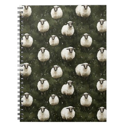 Carnet Compter les moutons (Devant)