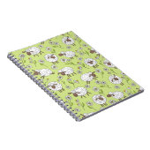 Carnet Compter les moutons sur du vert miel (Côté Droit)