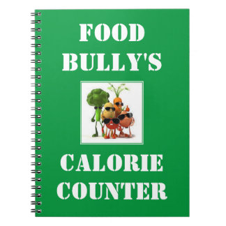 Carnet Compteur de la calorie du despote de nourriture