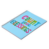 Carnet Comptez vos bénédictions (Côté gauche)