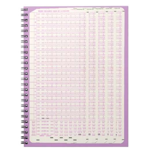 Carnet Computer Programming Cards Notebook (Devant)