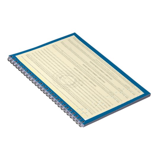 Carnet Computer Programming Punch Cards Notebook (Côté Droit)