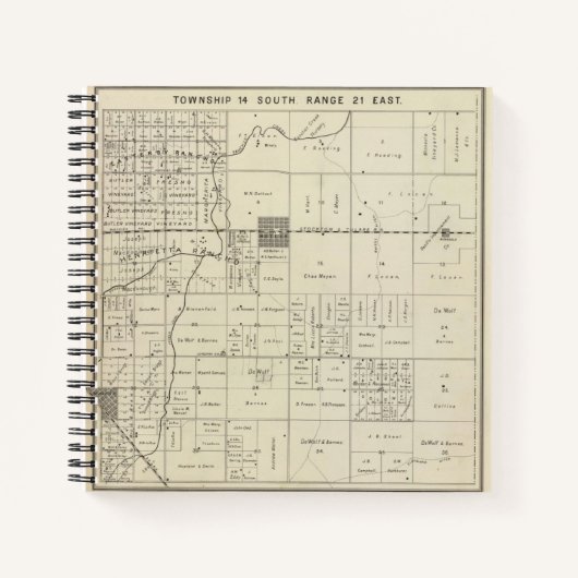 Carnet Comté de Fresno, Californie 13 2 (Devant)