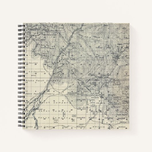 Carnet Comté de Madera, Californie 10 (Devant)