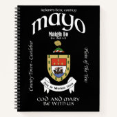 Carnet Comté Mayo Irlande arrêté (Devant)
