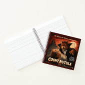Carnet Comte Nutula Rétro Parodie de Film (Intérieur)