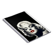 Carnet CON24BW-V4 lèvres rouges Marilyn DANS BLACK.tif (Côté Droit)