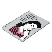 Carnet Concept de ménage amusant (Côté gauche)