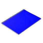 Carnet Concepteur Customisé couleur bleue (Côté gauche)