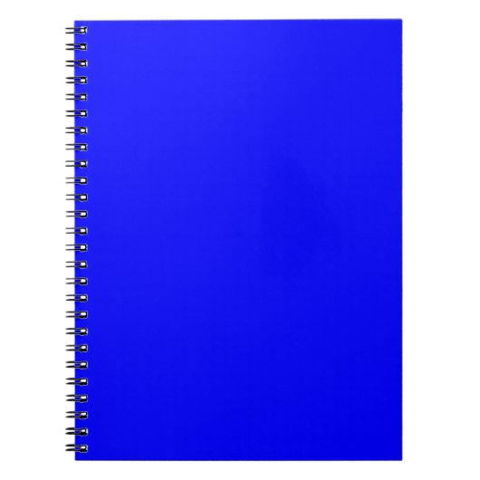 Carnet Concepteur Customisé couleur bleue (Devant)
