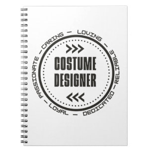 Carnet Concepteur de costumes Extraordinaires