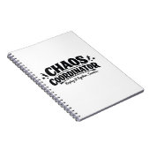 Carnet Concepteur de Typographie de Chaos (Côté Droit)