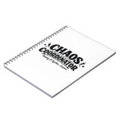 Carnet Concepteur de Typographie de Chaos (Côté gauche)