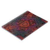 Carnet Conception Abstraite de Kaléidoscope Fractal Élect (Côté gauche)