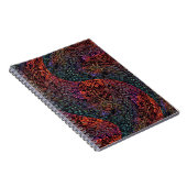 Carnet Conception Abstraite de Kaléidoscope Fractal Élect (Côté Droit)