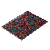 Carnet Conception Abstraite de Kaléidoscope Fractal Élect (Côté gauche)