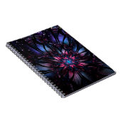 Carnet Conception Abstraite des fleurs fractales. (Côté Droit)