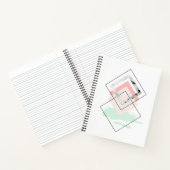 Carnet Conception abstraite géométrique (Intérieur)
