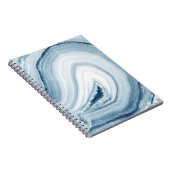 Carnet Conception bleue d'agate (Côté Droit)