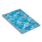 Carnet Conception bleue et grise de Camo (Côté Droit)