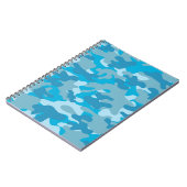 Carnet Conception bleue et grise de Camo (Côté gauche)