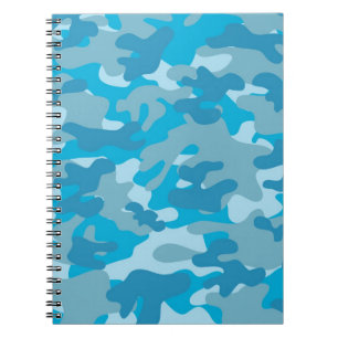 Carnet Conception bleue et grise de Camo