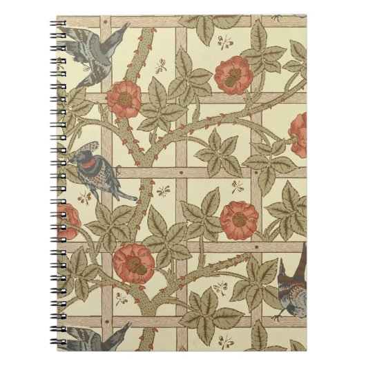 Carnet Conception bleue et orange de papier peint de (Devant)