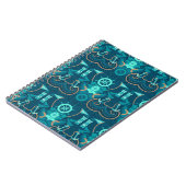Carnet Conception bleue nautique (Côté gauche)