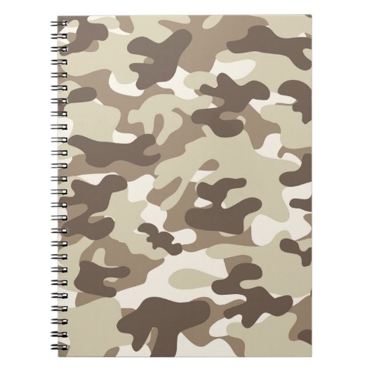 Carnet Conception Camo Brown (Devant)