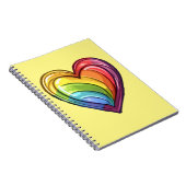 Carnet Conception cardiaque gay pride (Côté Droit)