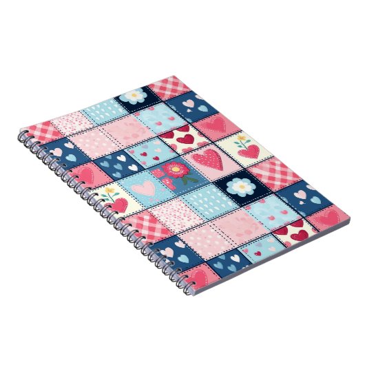 Carnet Conception Charming Cute Patchwork (Côté Droit)