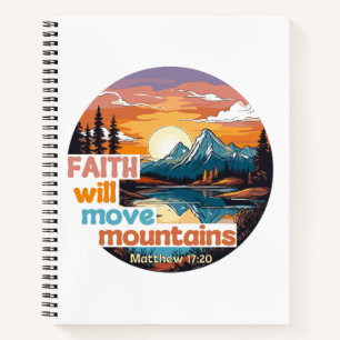 Carnet Conception chrétienne de déplacement de montagnes